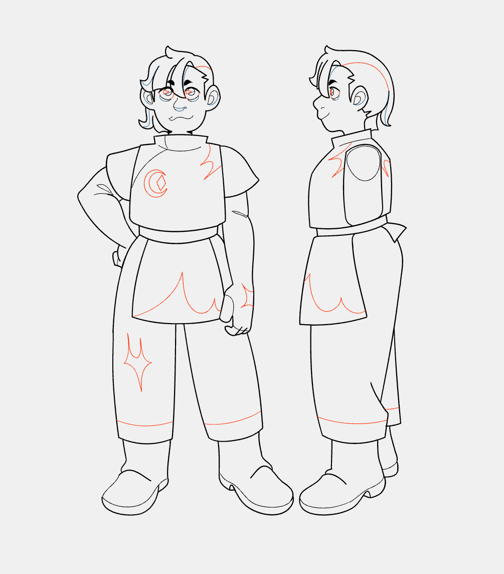 squidtheginger's tweet photo. I'm debating on making a pilot for AITM - like, really close to diving deep into- and I wanted to know your thoughts on these character design updates :0 (very WIP haha) https://t.co/rGOCYQAqK4