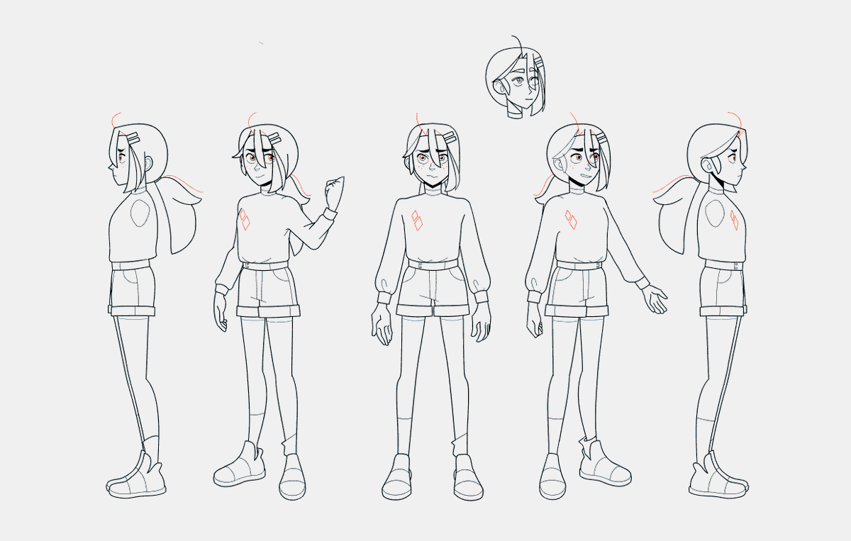 squidtheginger's tweet photo. I'm debating on making a pilot for AITM - like, really close to diving deep into- and I wanted to know your thoughts on these character design updates :0 (very WIP haha) https://t.co/rGOCYQAqK4