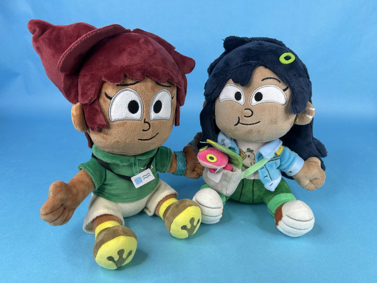 Marcy and Anne trying to smuggle Sprig back home from the Aquarium…
(it didn’t work)

#Amphibia #Marcanne