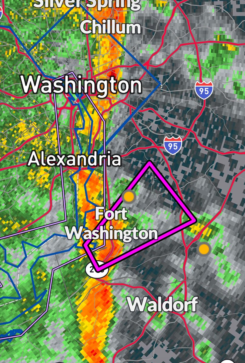 TORNADO WARNING near Washington DC for Fort Washington!

Seek shelter immediately if you’re in this warning!