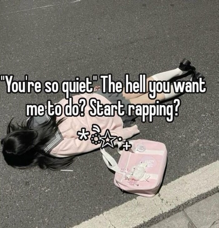 "Yuh, straight from the shitter, onto your meat, bitch didn't wipe, green apple skeet-" 🔊