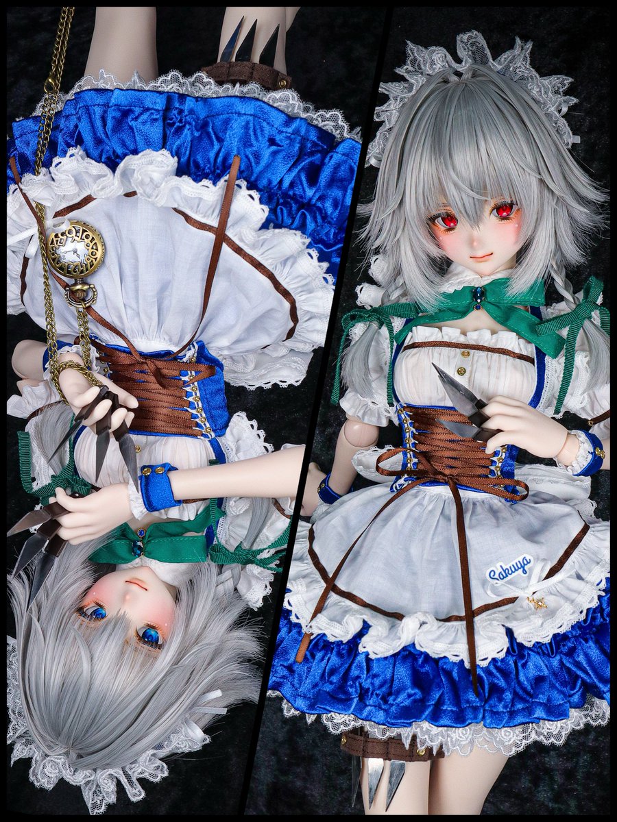 ヤフオクにて咲夜さん出品しました٩( *˙0˙*)۶
26日22時頃終了になります！
よろしくお願いします🥺

#十六夜咲夜 #東方project 

auctions.yahoo.co.jp/jp/auction/o12…