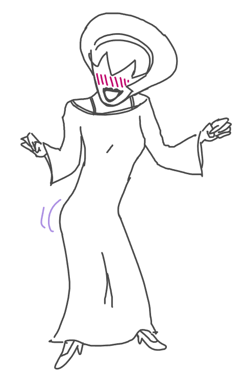 DoctorAiama's tweet image. Shakes my butt #RoseLalonde