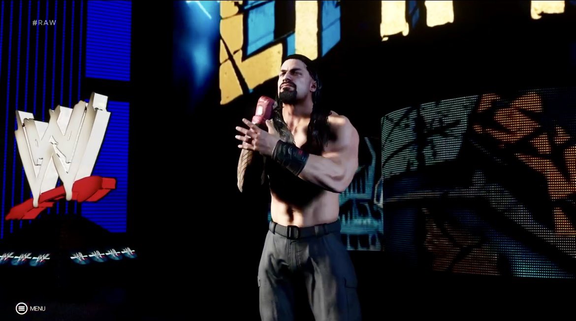 Jmessiah21_5's tweet image. . @WWERomanReigns @TripleH 
#WWE2K19

#WWE2K25 Blows
