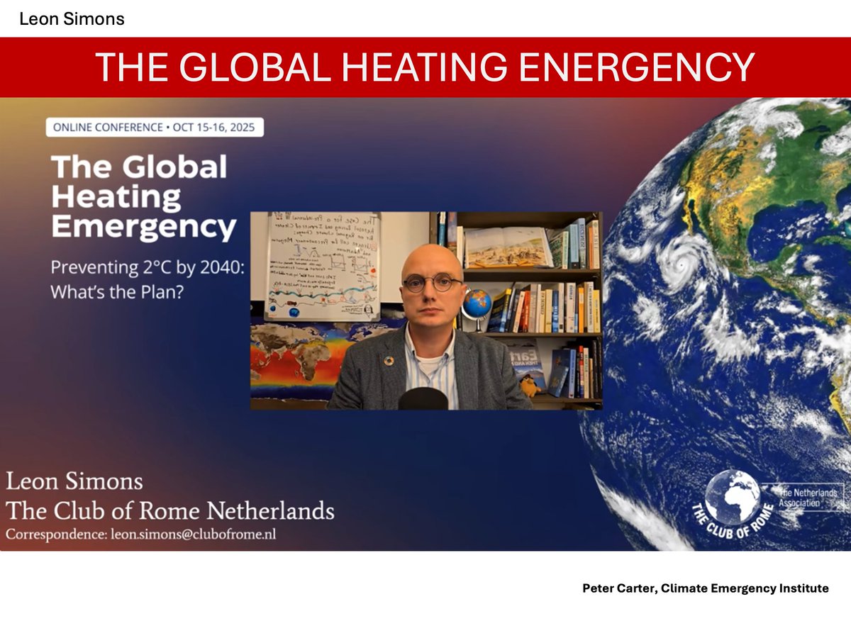 THE GLOBAL HEATING EMERGENCY BY LEON SIMONS
A must-watch on climate change today.
youtube.com/watch?v=L8C8dO…
With global warming and atmospheric CO2 accelerating, 2°C by 2040 is what we have to avoid to secure a liveable future. The last annual atmospheric CO2 increase (2023-2040)