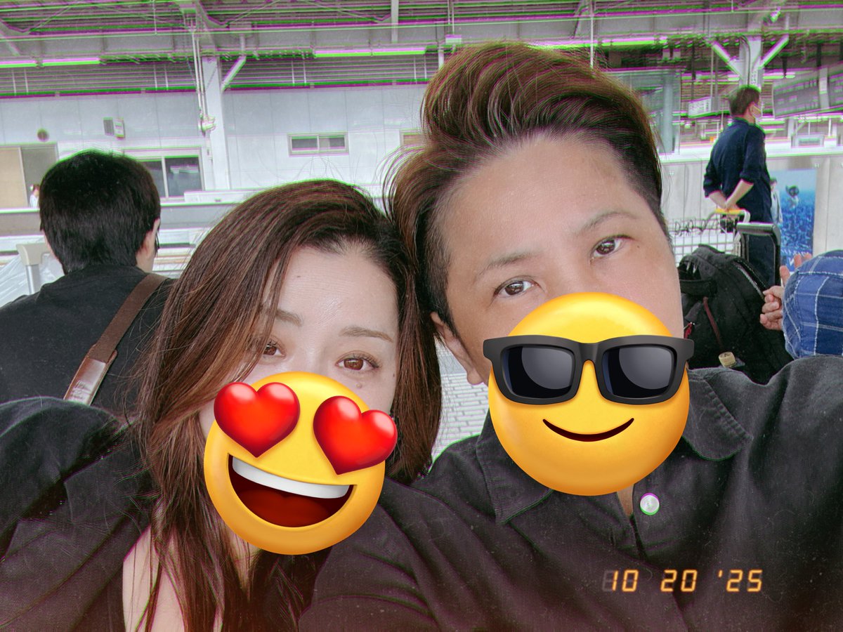 あー帰っちゃったな🥺
色々楽しかった分 帰りはあっという間でほんま寂しいなぁって思う今日この頃かも😇

今恋人を見送ってきたので🚄自分は今から仕事😵‍💫

……仕事かぁ😇←

とりあえず腰は全快復ではないけどなんとか動けるのでそれはほんま良かったよな😭