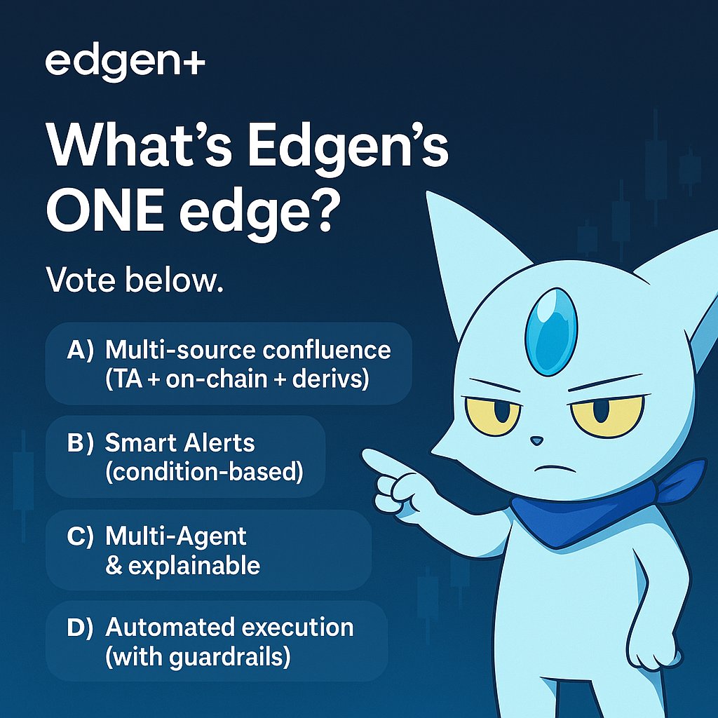Ordinal Best 🟠 base.eth (@lecom2017) on Twitter photo ⁉️If I had to single out one edge that defines Edgen, it would be
🅰️ **Multi‑source confluence (technical + on‑chain + derivatives)**.  
👉By weaving together price charts, on‑chain activity, and derivatives flow, Edgen delivers a 360‑degree snapshot of market sentiment that no ⁉️If I had to single out one edge that defines Edgen, it would be
🅰️ **Multi‑source confluence (technical + on‑chain + derivatives)**.  
👉By weaving together price charts, on‑chain activity, and derivatives flow, Edgen delivers a 360‑degree snapshot of market sentiment that no