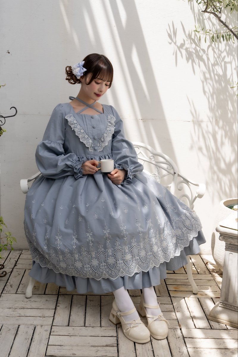 Funny fairy バロックファンタジアジャガードワンピース ロリィタ