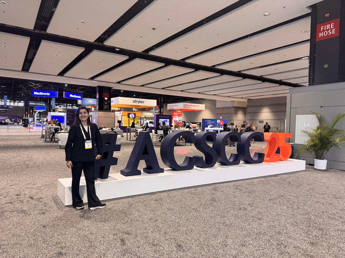 anumiqbal108's tweet image. Attending my first @AmCollSurgeons Clinical Congress was truly inspiring! Grateful to meet surgeons from around the world, learn from their work, and exchange ideas that fuel my passion for surgery. Excited to keep learning, growing, and giving back. #ACSCC25