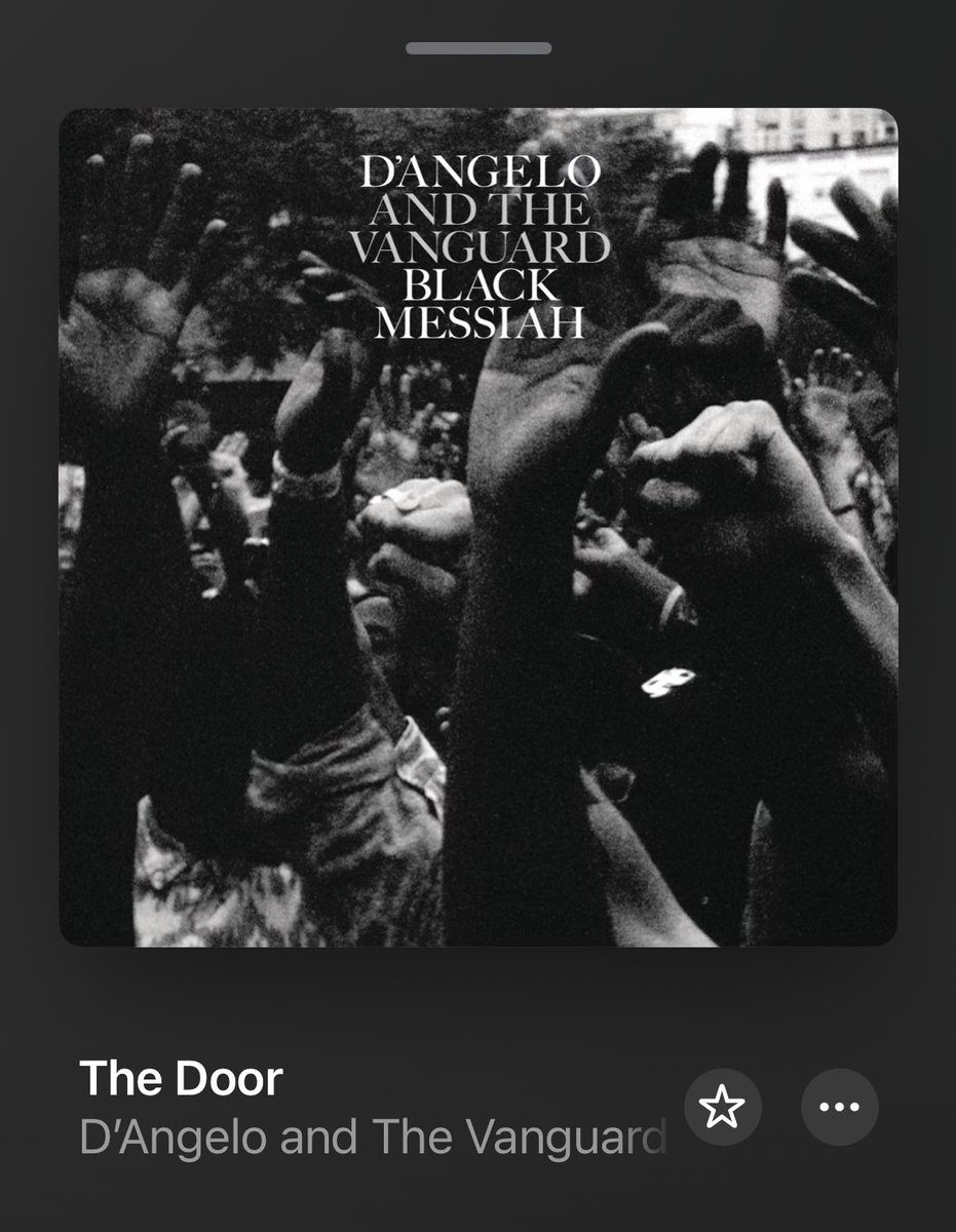 My two favorite D’Angelo songs man 😭🔥