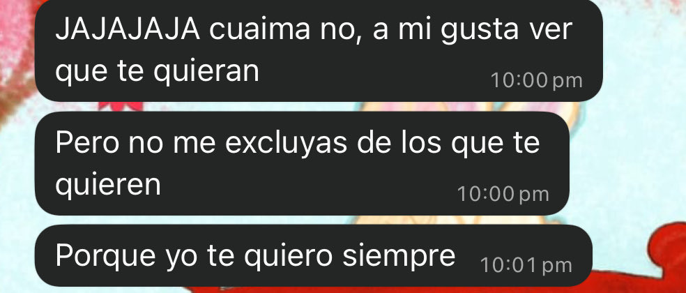 Mi mejor amiga quiere que yo agarre y me desviva sin más necesito regresar a Chile para abrazarla