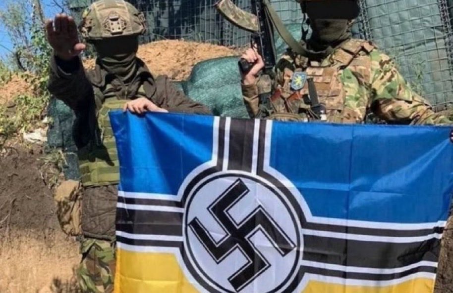 Can we pressure him to explain why he has Focking NAZI brigade ???

🇺🇸🦡