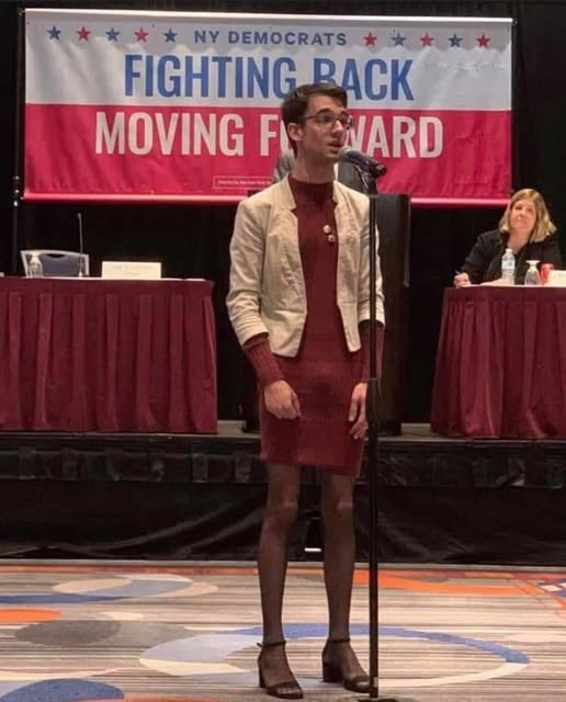 “I’m very excited to speak out against Trump this evening..”