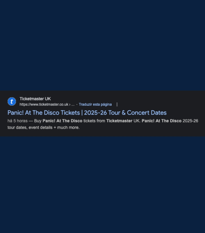 Ticketmaster UK updates 5 hours ago👀