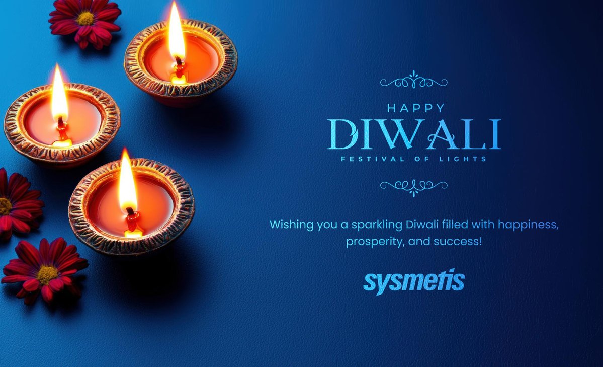 sysmetis_it_sol's tweet image. ✨ Happy Diwali from Sysmetis! ✨
💫 Wishing you and your loved ones a sparkling Diwali filled with happiness, harmony, and positivity!
#HappyDiwali #FestivalOfLights #Diwali2025 #SysmetisCelebrates #TeamSysmetis #JoyAndProsperity #InnovationAndLight #DiwaliWishes #TogetherWeGrow