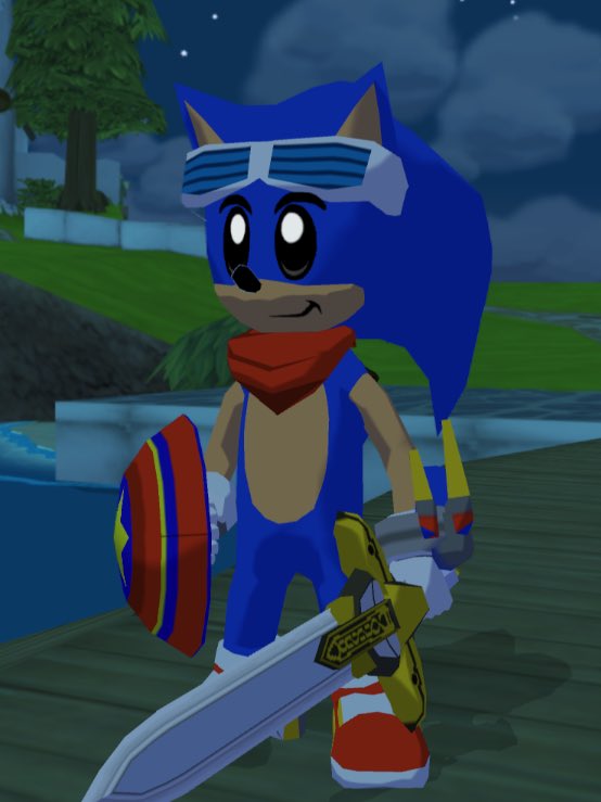 Added a change to Sonic’s SA2 gear costume. Added Knuckles upgrade glasses over the Hero’s charm.