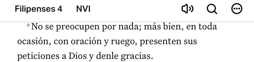 La preocupación no es resultado de pensar demasiado, sino de pensar muy poco en Dios. 

Cuando olvidamos su soberanía y su providencia, nuestra mente se llena de temor.

La preocupación disminuye cuando la fe recuerda quién es Dios, qué ha prometido y cómo Él gobierna todo.