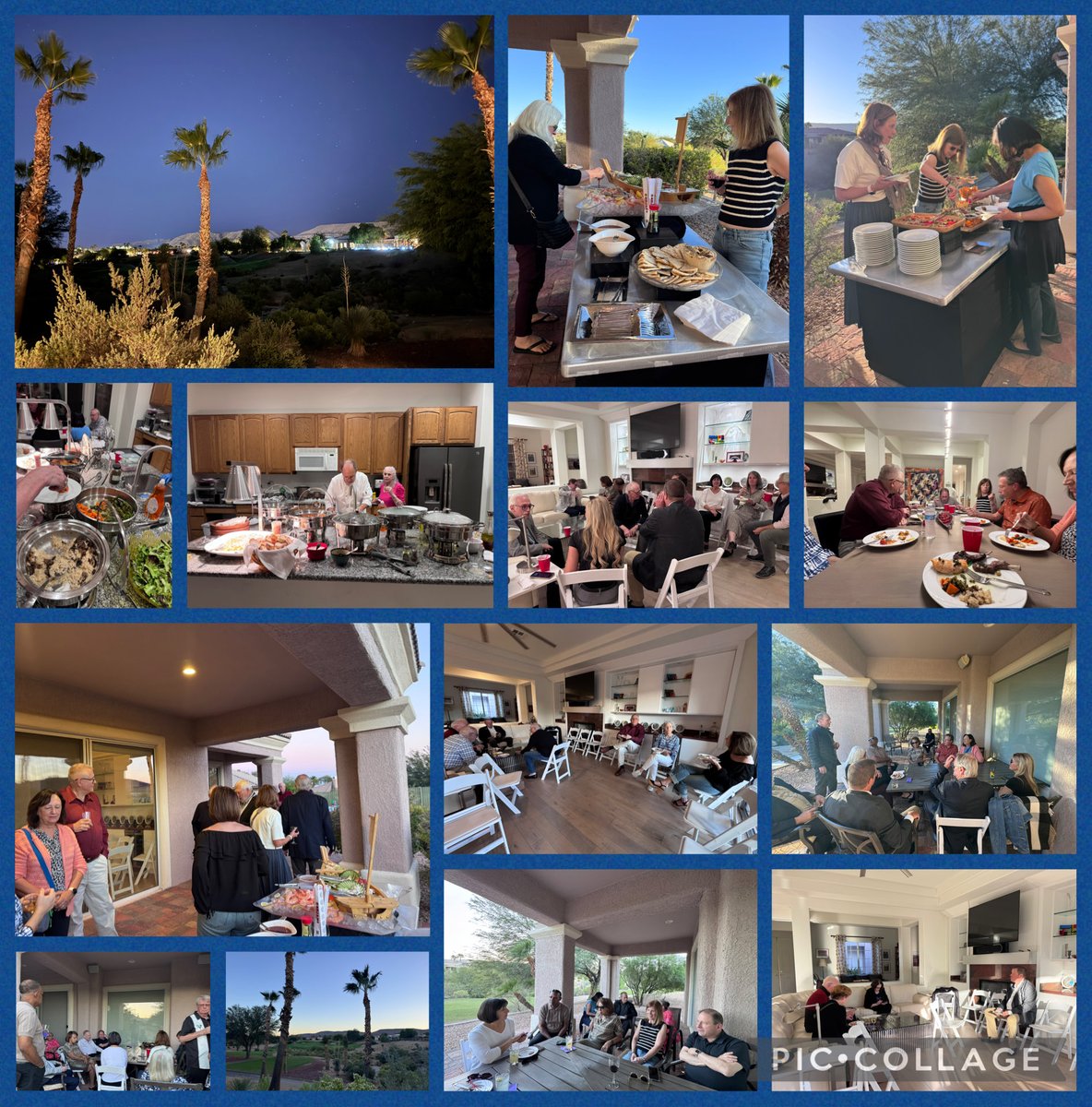 The CTC dinner at #CAOG2025. Thanks to Robyn and Mark Evans for hosting.