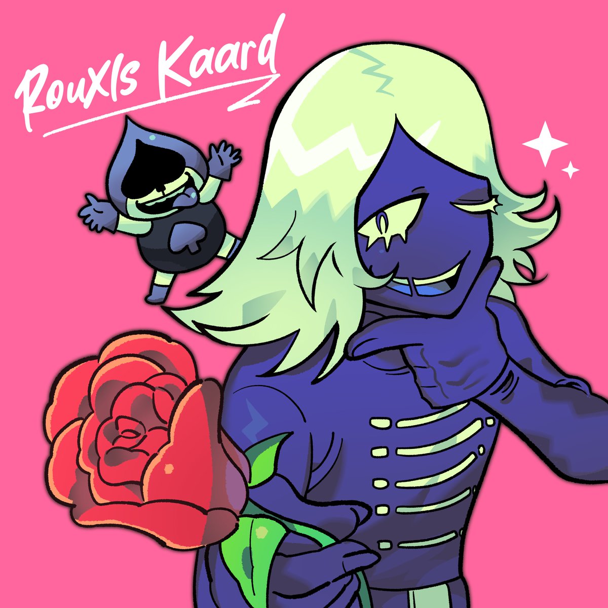 gogipie's tweet image. #RouxlsKaard #DELTARUNE 
🌹