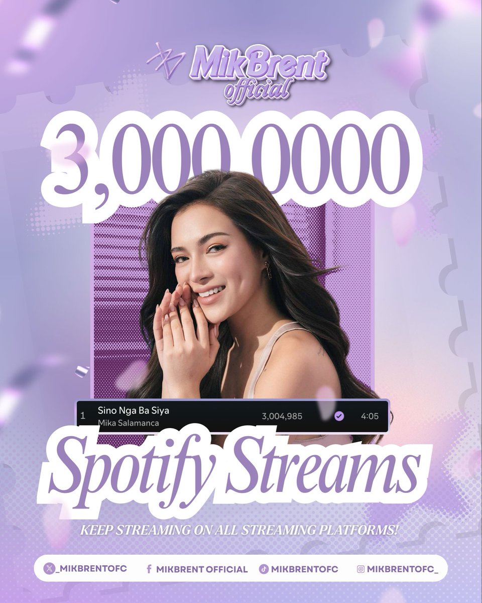 ara π¦ (@only4jarfyang) on Twitter photo Say it with us: βππ§π  π’ππ’π§πππππ ππ² π’ππ’π§πππππ¬ π§π  ππ’π²π¨π¬.β π
Congratulations, Mika, on reaching π πππππππ ππ©π¨ππ’ππ² π¬ππ«πππ¦π¬ ππ¨π« βππ’π§π¨ ππ π ππ ππ’π²πβ! 
You truly deserve all the good things coming your way because Say it with us: βππ§π  π’ππ’π§πππππ ππ² π’ππ’π§πππππ¬ π§π  ππ’π²π¨π¬.β π
Congratulations, Mika, on reaching π πππππππ ππ©π¨ππ’ππ² π¬ππ«πππ¦π¬ ππ¨π« βππ’π§π¨ ππ π ππ ππ’π²πβ! 
You truly deserve all the good things coming your way because