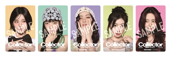 itzy collector 渋谷　タワレコ　直筆　サイン　チェキ　リュジン itzy collector 渋谷 タワレコ 直筆 サイン チェキ リュジン itzy