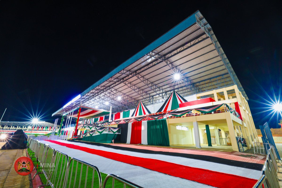 With Ithookwe Stadium transformed and draped in the national colors, Kitui is all set for Mashujaa Day 2025.