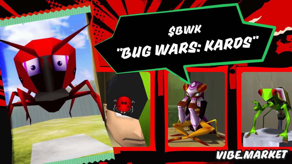 Join the ranks of the bug wars...

It's a peaceful transition of power...

Vibe:
vibechain.com/market/bug-war…

Mainnet:
Bug-warz-open-season.nfts2.me 

Solami:
launchmynft.io/sol/13205
launchmynft.io/sol/12309