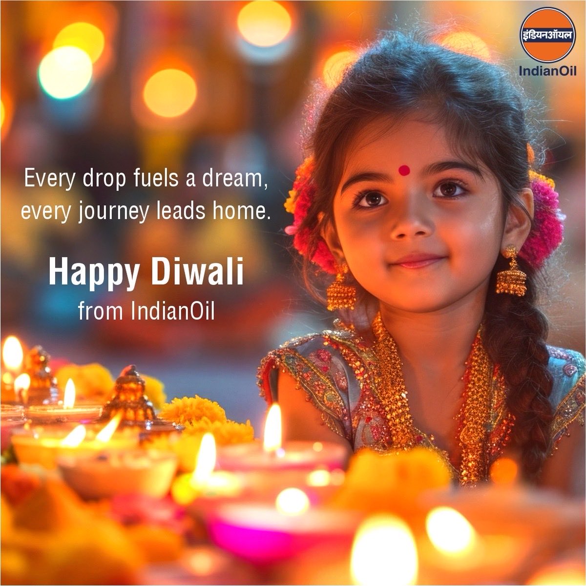DirMktg_iocl's tweet photo. This Diwali, we at #IndianOil wish you moments filled with warmth, light, and togetherness. May every spark of light vanquish darkness and bring with it health, happiness, and peace. Wishing you a festival filled with bright moments and lasting memories. Happy Diwali!
#IndianOil #Diwali2025 #Festivaloflights #HappyDiwali