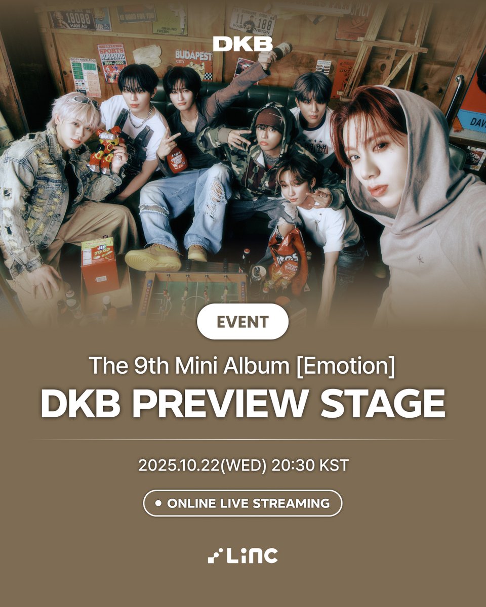 linc_fan's tweet image. 🚨 DKB PREVIEW STAGE 온라인 마감 D-DAY 🚨
오늘 밤 23:59(KST) 마감 ⏰

LiNC Shop: buly.kr/4xYMOcL

🎤 미니 9집 타이틀곡 ‘Irony’ 최초 공개 ✨
이번 기회 놓치지 마세요! 👀

-
🚨 DKB PREVIEW STAGE Online Sales D-DAY 🚨
Closes tonight at 23:59 (KST) ⏰

LiNC Shop:…