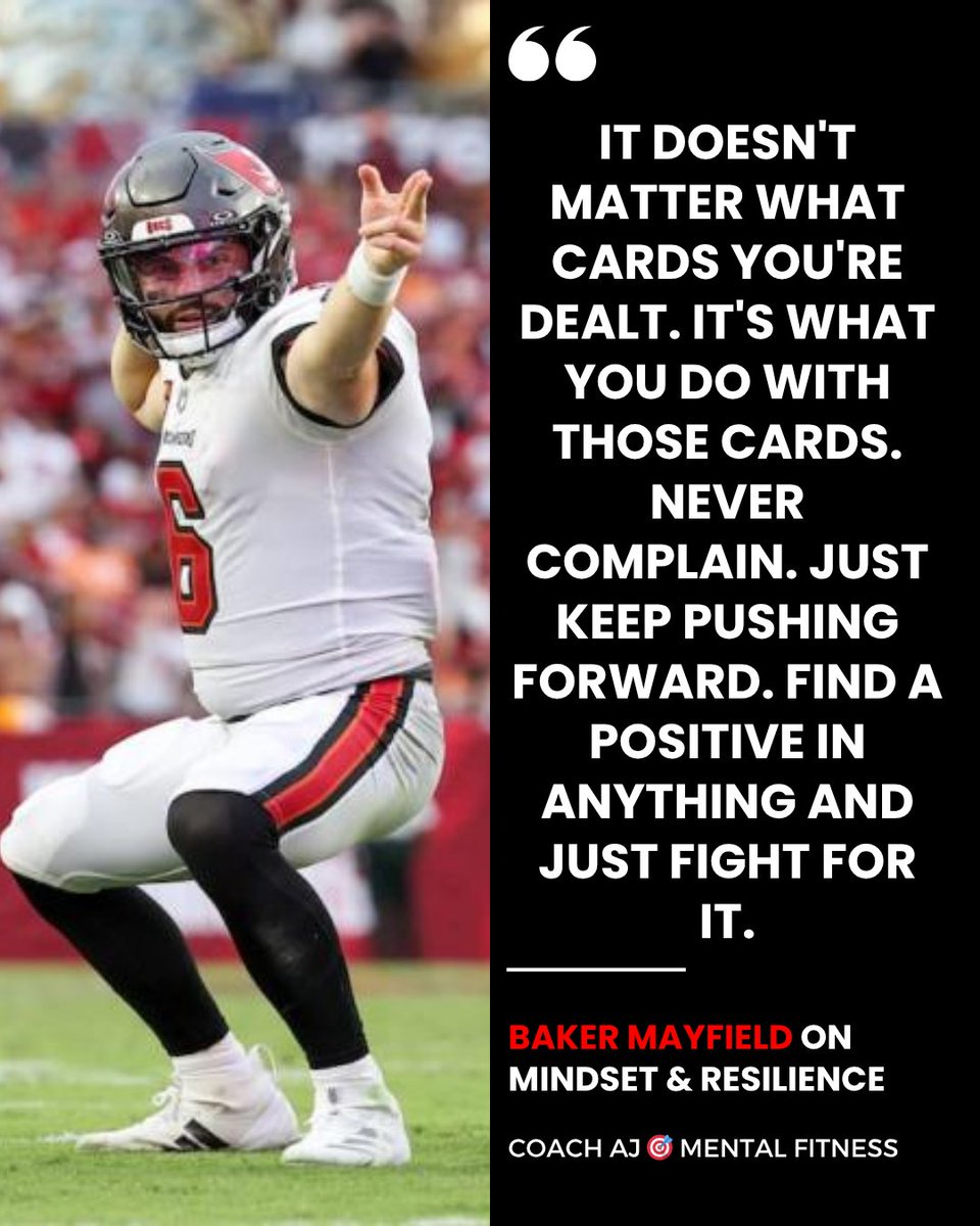 Baker Mayfield wasn’t supposed to make it.

He was a 3-star QB with only 5 offers.
Only 1 Power 5 school wanted him.
So he walked on - twice.

• Walked on at Texas Tech in 2013
• Became the starter, then lost his job after injury
• Transferred to Oklahoma - again as a walk-on