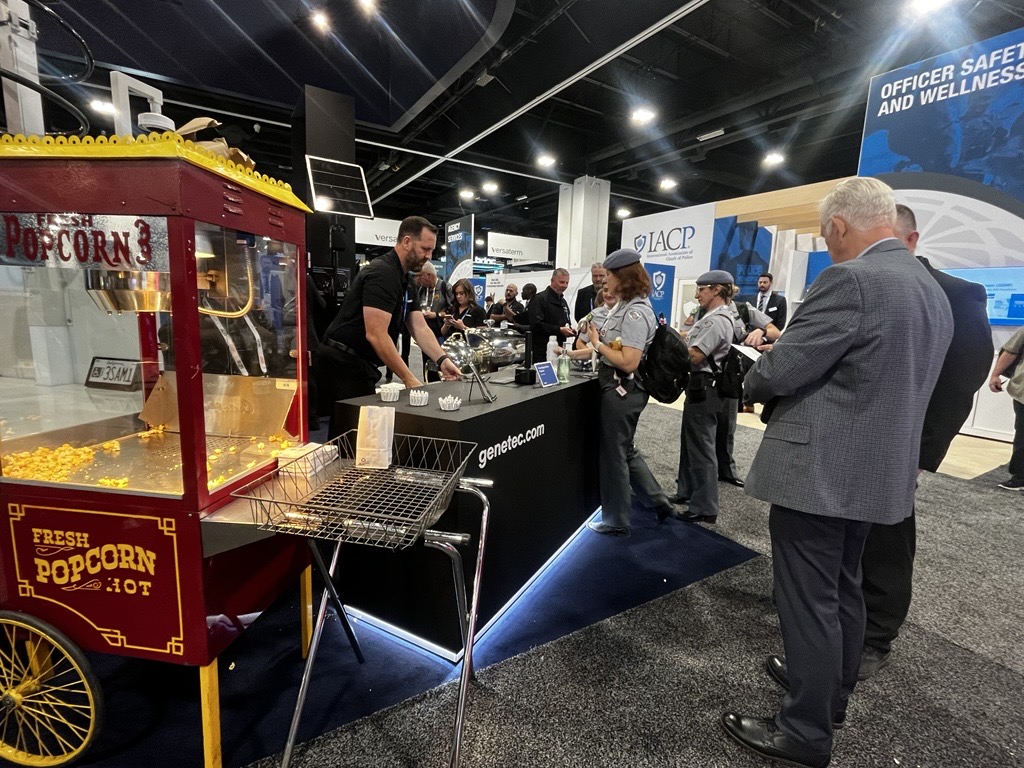 TheIACP's tweet image. At the #IACP2025 Expo Hall, attendees and exhibitors connect over hors d'oeuvres, refreshments, and great conversation at this afternoon's reception.

Adding to the excitement is CRIS, the face of IACP's new AI Knowledge Assistant, greeting visitors at the IACP Hub.