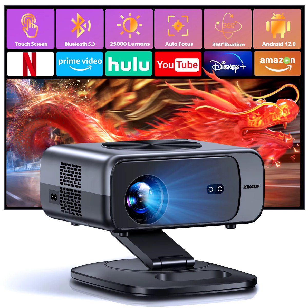 SuperOferta_Br's tweet image. 🎬 Projetor XIWBSY 2025 4K HD – Mini projetor 800ANSI, WiFi 6, foco automático 360°, Android 12.0, ideal para home cinema.
💰 R$911,99
🛒 Compre agora: s.click.aliexpress.com/e/_c2wzwVJ1

#Projetor4K #HomeCinema #TechBrasil #AliExpressBrasil #PromoçãoTech #CinemaEmCasa #WiFi6