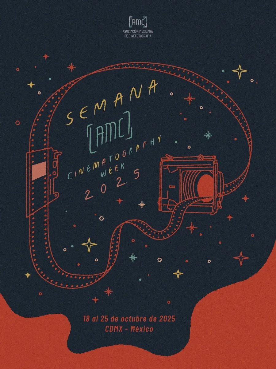 #SemanaAMC #EnElCCC
#EntradaLibre previo registro semanaamc.com
20 al 24 oct

Lun 20 oct 

9:00 — Del sueño al set: Cómo construir tu carrera como cinefotógrafo. (Johhny Simons ASC).  Conversación será en inglés.