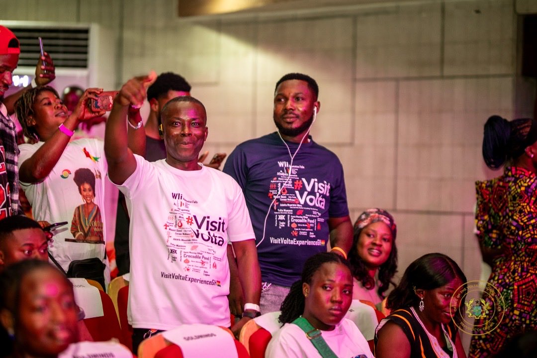 The atmosphere at the National Theatre is electric as the entire region and supporters of Etornam drum, sing, and dance in joyful anticipation of her victory at the Ghana’s Most Beautiful 2025 grand finale! 

Etornam has embodied the true spirit of Volta — elegance, intellect,