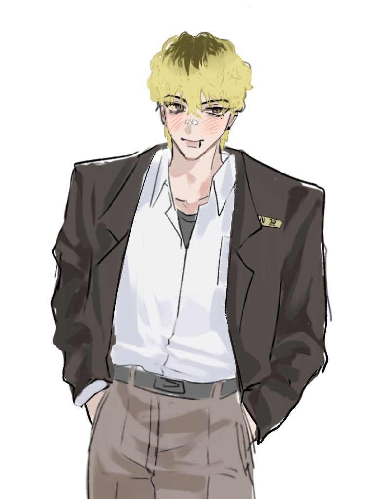 #괴담출근 세광고 걔 그림
