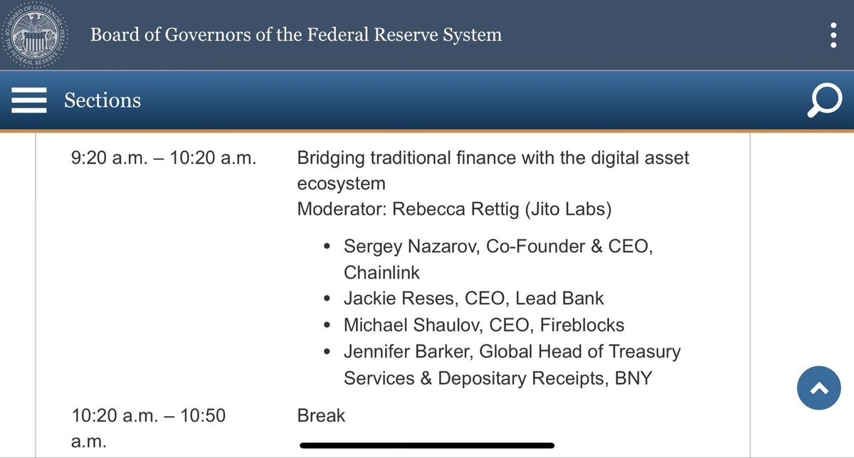 Looking forward to Tuesday. 

Be sure to watch live.

youtube.com/federalreserve

$LINK