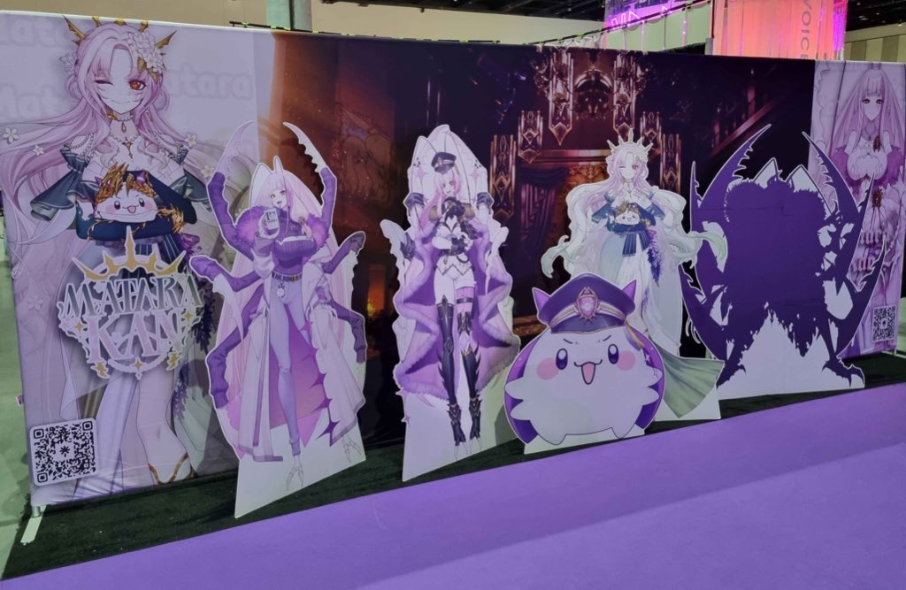MataraKan's tweet image. Alloooo!
As it’s the last day of twitchcon I will be auctioning off my wonderful standees from the front of my booth!
Come on by booth 2424 at 3:45 for a chance to bring home a piece of Matara history! 🤍🤍
( I WILL WRITE NICE MESSAGES MUAHAHAGA )