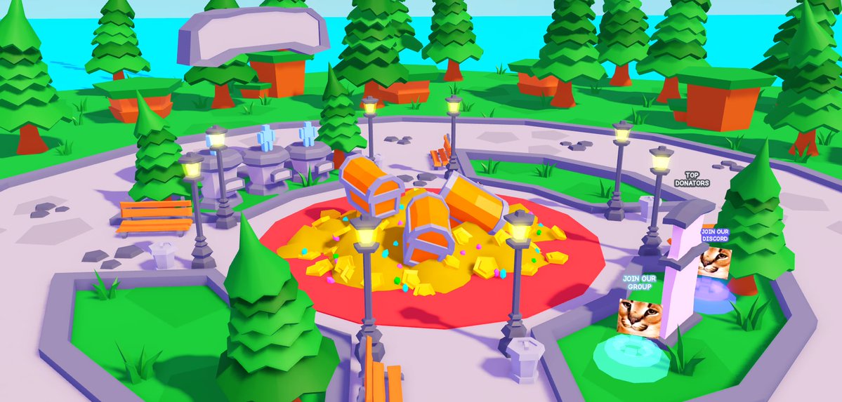 sirlaudatodev's tweet image. built a cute low-poly map for Horizon Studio, every assets made by me💛
Looking to commission? (USD ONLY)
Contact me on Discord: seido2852
♥️ + 📷 support means a lot!
#ROBLOX #RobloxDev #robloxbuilding #robloxmodeling #robloxart #robloxstudio