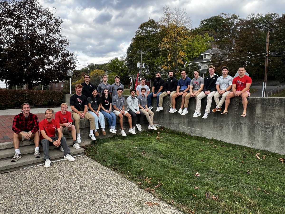 Our student athletes’ fellowship group posed for a picture this afternoon before their weekly meeting.