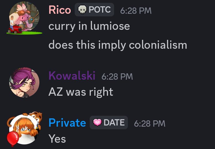 This ZA discussion is getting interesting