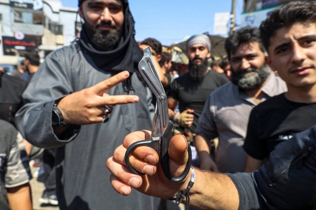 هذه هي الاشكال الغريبة التي رأتها السيدة ايناس مطر عندما هجموا على #السويداء بأوامر مباشرة من رأس السلطة #الشرع #الجولاني