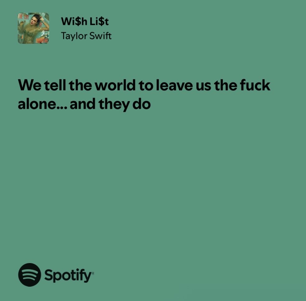 kiralovestaylor's tweet image. i feel like taylor was pretty clear with this one