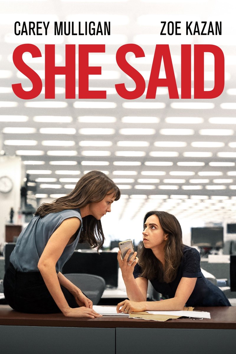 Movie #353 of 2025. She Said (Schrader, 2022)