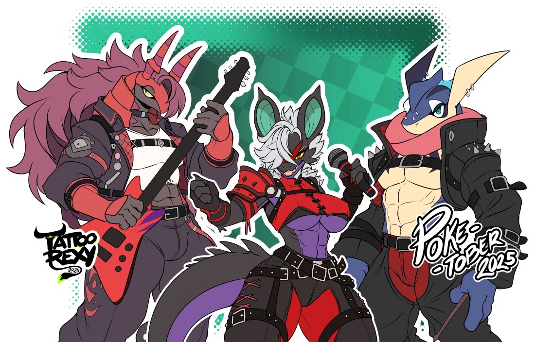 Day 19 Poketober: Rocker theme