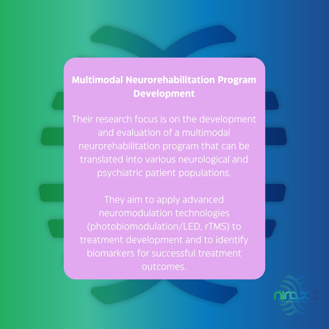 niraxxlife's tweet photo. Introducing the #NeurorehabilitationLab
Founded &amp; directed by #YelenaBogdanova, PhD, FACRM, Assistant Professor of Psychiatry at #BostonUniversitySchoolofMedicine

Learn more about their current projects at https://t.co/MUyD5368j9

#neuromodulation #ledtherapy #pbm #tbi #veterans https://t.co/YAW8gw6vYV