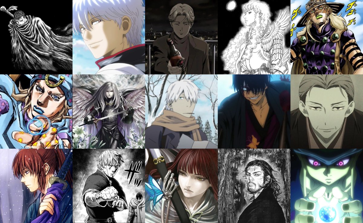 top 15 animanga favs