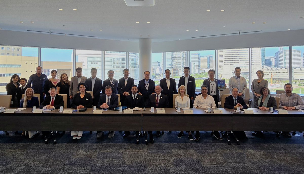 Yoga4Leadership's tweet photo. Honored to have joined the @sdbizchamber ’s Inaugural Trade Delegation to #Japan 🇯🇵—from #Yokohama to #Osaka and #Tokyo. Celebrating 68 years of the San Diego–Yokohama Sister City partnership. Looking forward to continued shared success for two communities ahead 🌏 https://t.co/wUJWbe22gI
