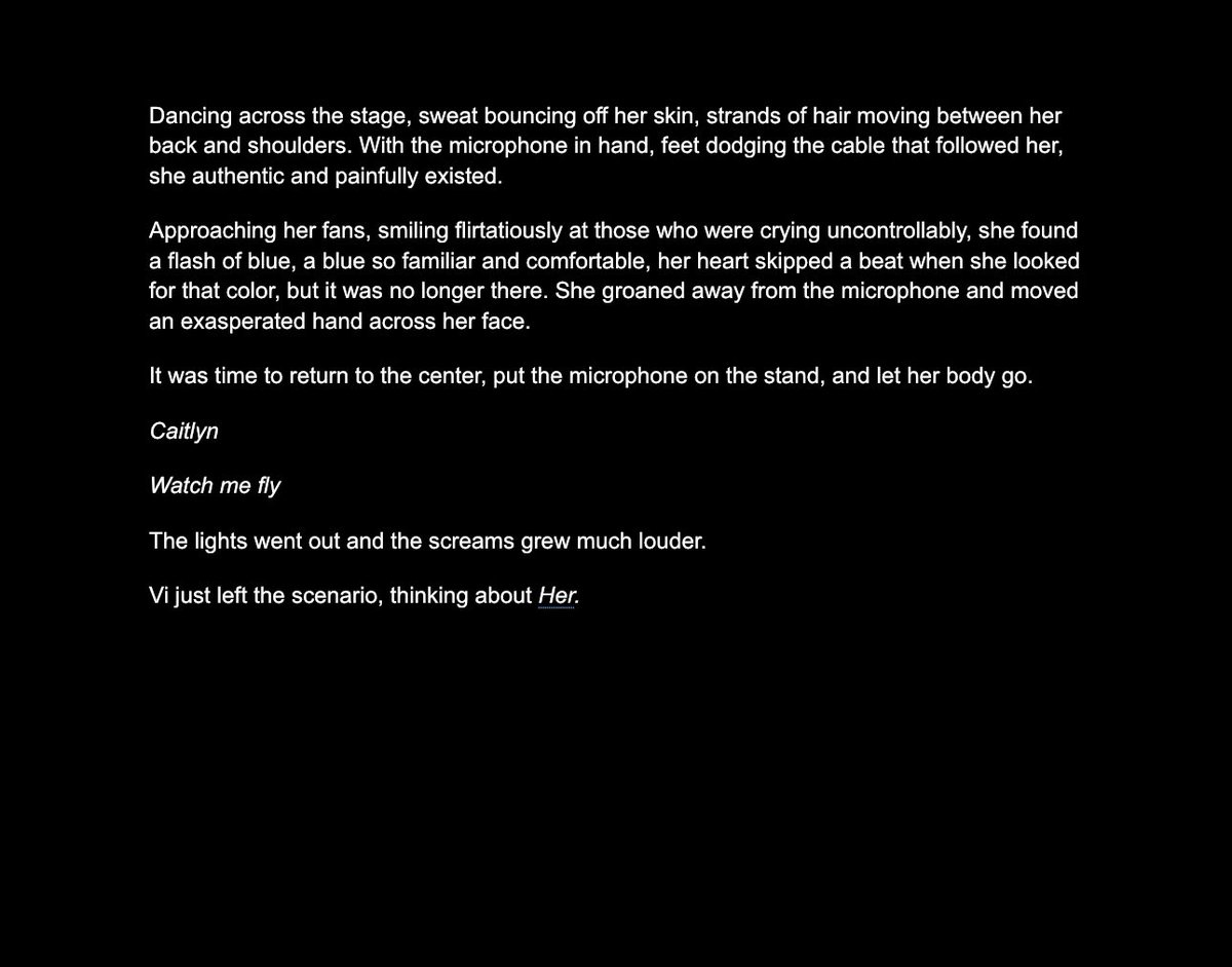 b4tacl0na__'s tweet photo. hello I just wrote a little one-shot inspired in Parachute by hayley williams (i love that women) because when I heard it, I thought about pitfighter Vi singer au
I haven't written in years, so please be KIND.
gracias! owo
#caitvi #pitfightervi #singervi https://t.co/lEmsiGUwFF