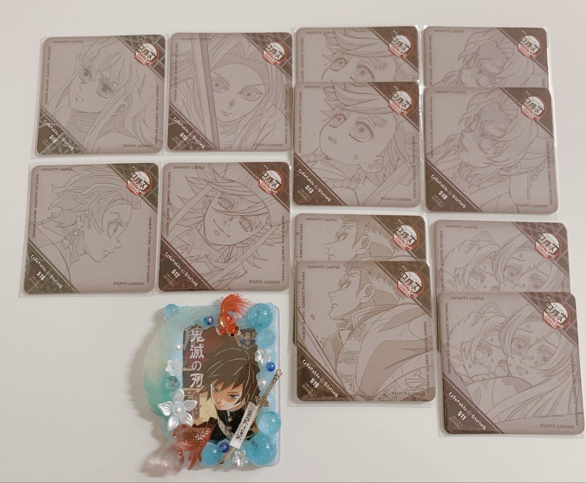 【譲渡 交換】鬼滅の刃 ufotable DINING ダイニング ヒロマ 無限城編 第二期 ドリンク コースター

譲→⭐︎無一郎、⭐︎童磨、しのぶ、胡蝶姉妹、カナエ、悲鳴嶼、炭治郎

求→定価+送料or💙義勇

✴︎⭐︎は無印同数お迎え優先
✴︎交換の場合複数ご提供可能

お気軽にお声がけください🙇‍♀️