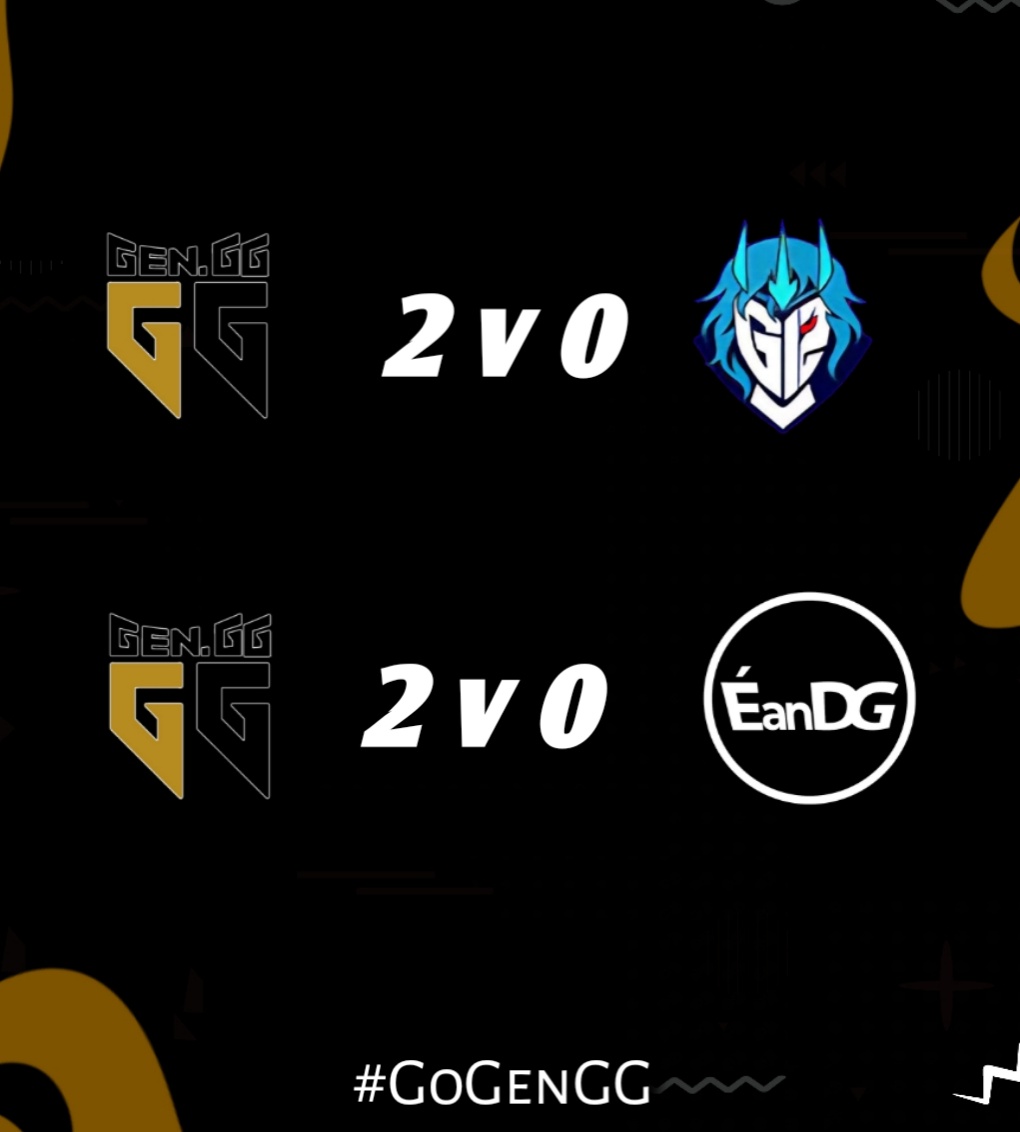 Terminamos a semana 2-0
Ótimo trabalho que o coach sammy tá fazendo é
Parabéns <a href="/esACarry/">Esinha</a>  
Parabéns <a href="/kojimalol1/">Kojima</a> 
Parabéns <a href="/Grevthar/">Daniel Xavier</a> 
Parabéns  <a href="/Samkzlol/">Samkz</a> 
Parabéns  <a href="/ayellol/">Marcelo Zanini</a> 
Parabéns  <a href="/samyyzin/">FXW7M Samyy</a> 

#GOGENGG💛🖤🏆